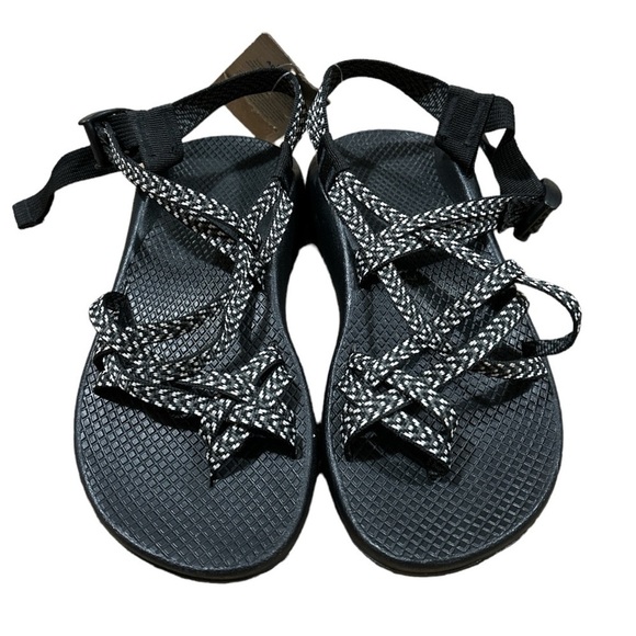 NWT - Chaco ZX/2 Sandals -black and white - size 6 - Picture 1 of 5